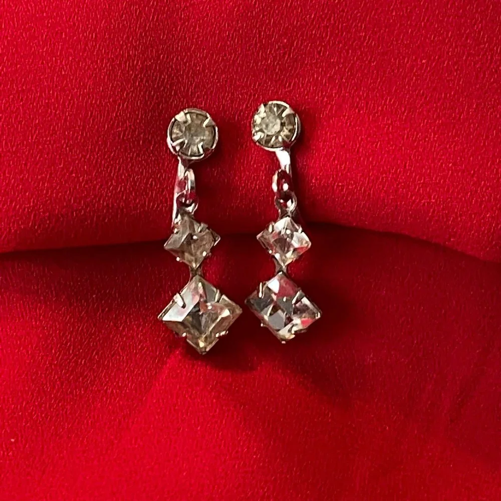Vintage Screw Back Earrings - Picture 5 of 7